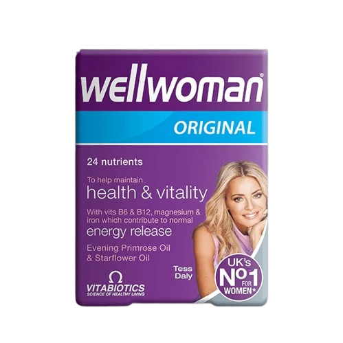 Wellwoman Original – Daily Multivitamin for Women’s Energy, Beauty & Wellness