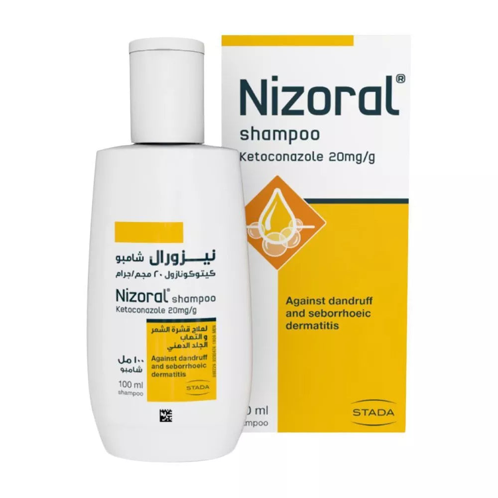 Nizoral Anti-Dandruff Shampoo – 100 mL – Effective Treatment for Dandruff & Scalp Itch