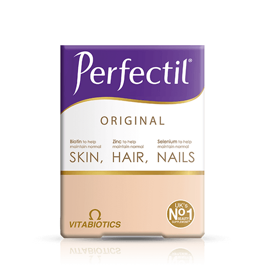 Vitabiotics Perfectil Original – 30 Tablets – Skin, Hair & Nail Health with Biotin, Zinc & Selenium – Imported from UK