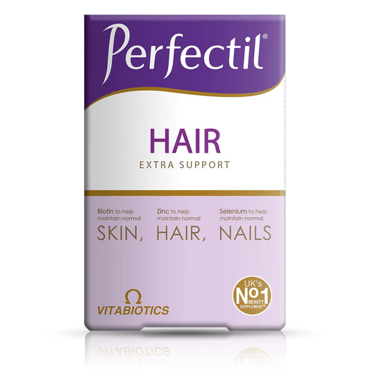 Vitabiotics Perfectil Plus Hair – 60 Tablets – Advanced Hair Growth & Strength Formula with Biotin, Selenium & Zinc – Imported from UK