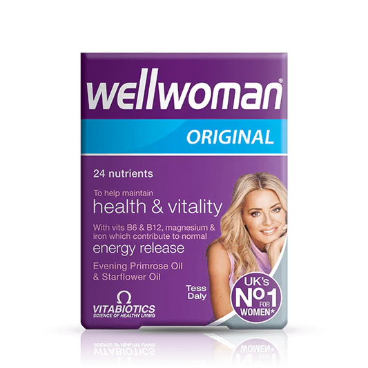 Vitabiotics Wellwoman Original – Daily Multivitamin for Women's Health, Energy & Immunity – UK Formula