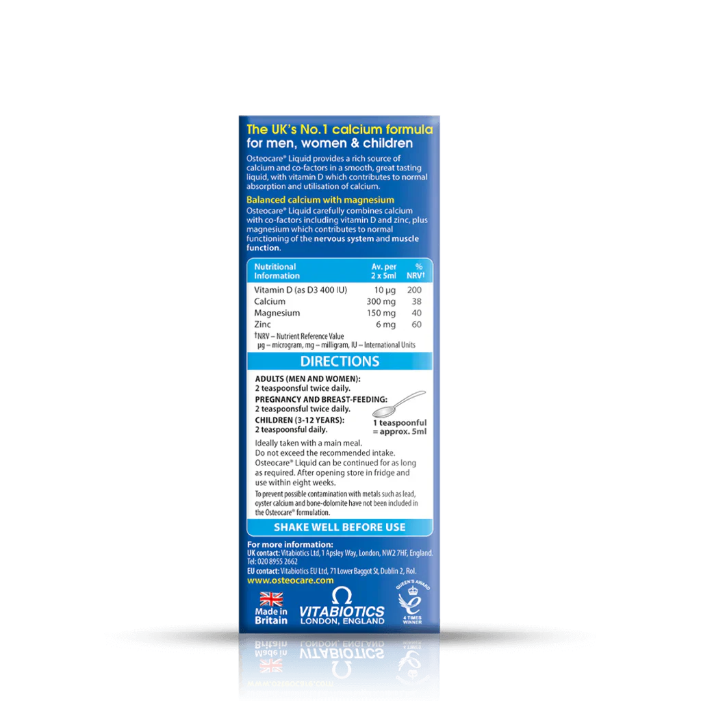 Vitabiotics Daily Health Supplement Liquid – 200ml – Multivitamin Formula for Energy, Immunity & Vitality