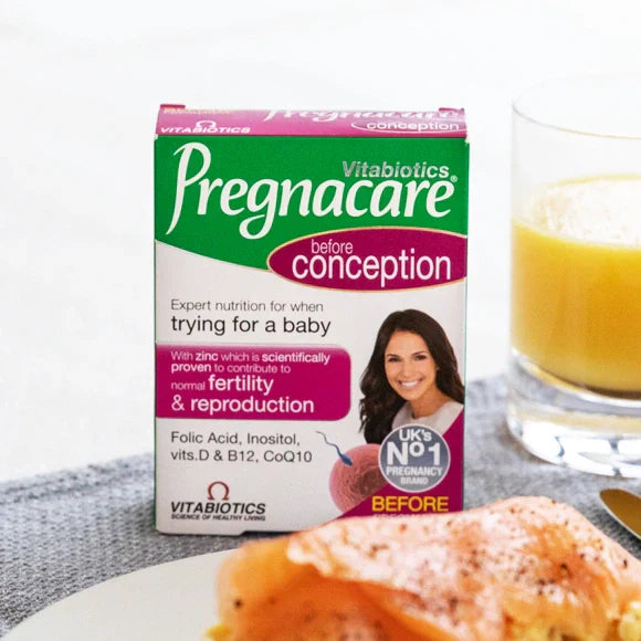 Pregnacare Conception by Vitabiotics – Fertility & Reproductive Health Support – 30 Tablets – UK Imported