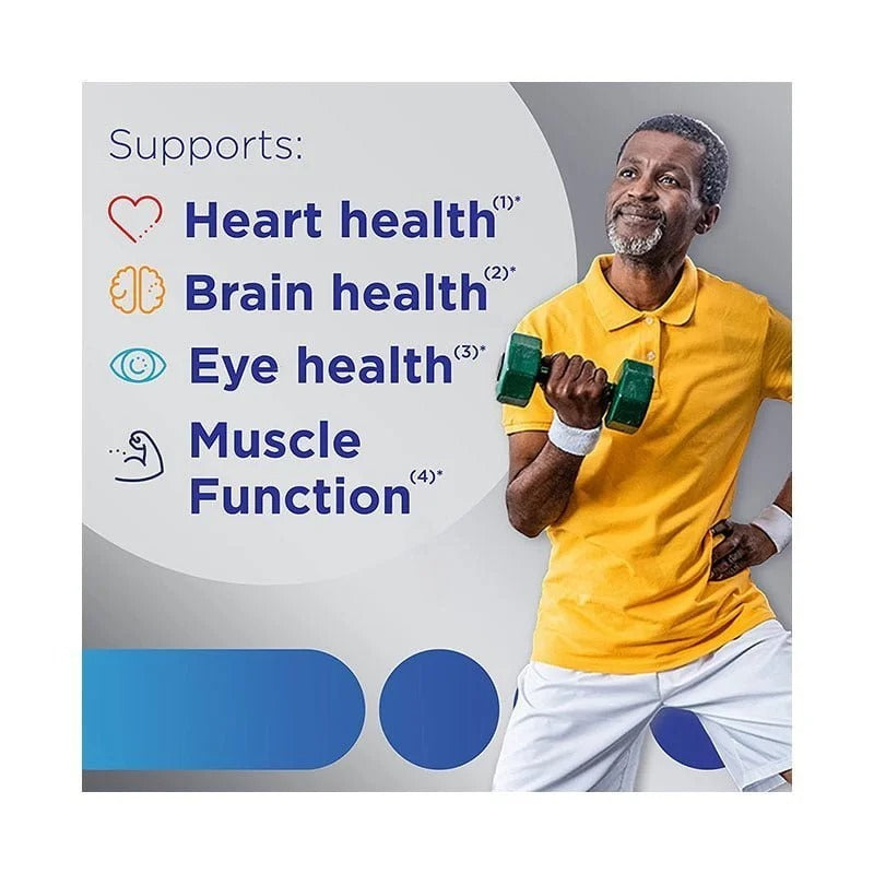 Centrum Silver Men 50+ 90 Tablets – Multivitamin for Men’s Energy, Immunity & Heart Health