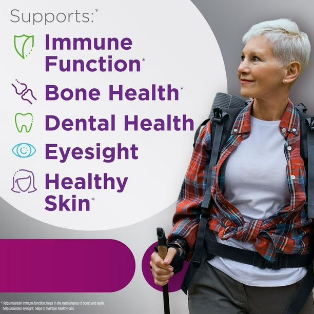 Centrum Silver Women 50+ 90 Tablets – Multivitamin for Women’s Energy, Immunity & Bone Health