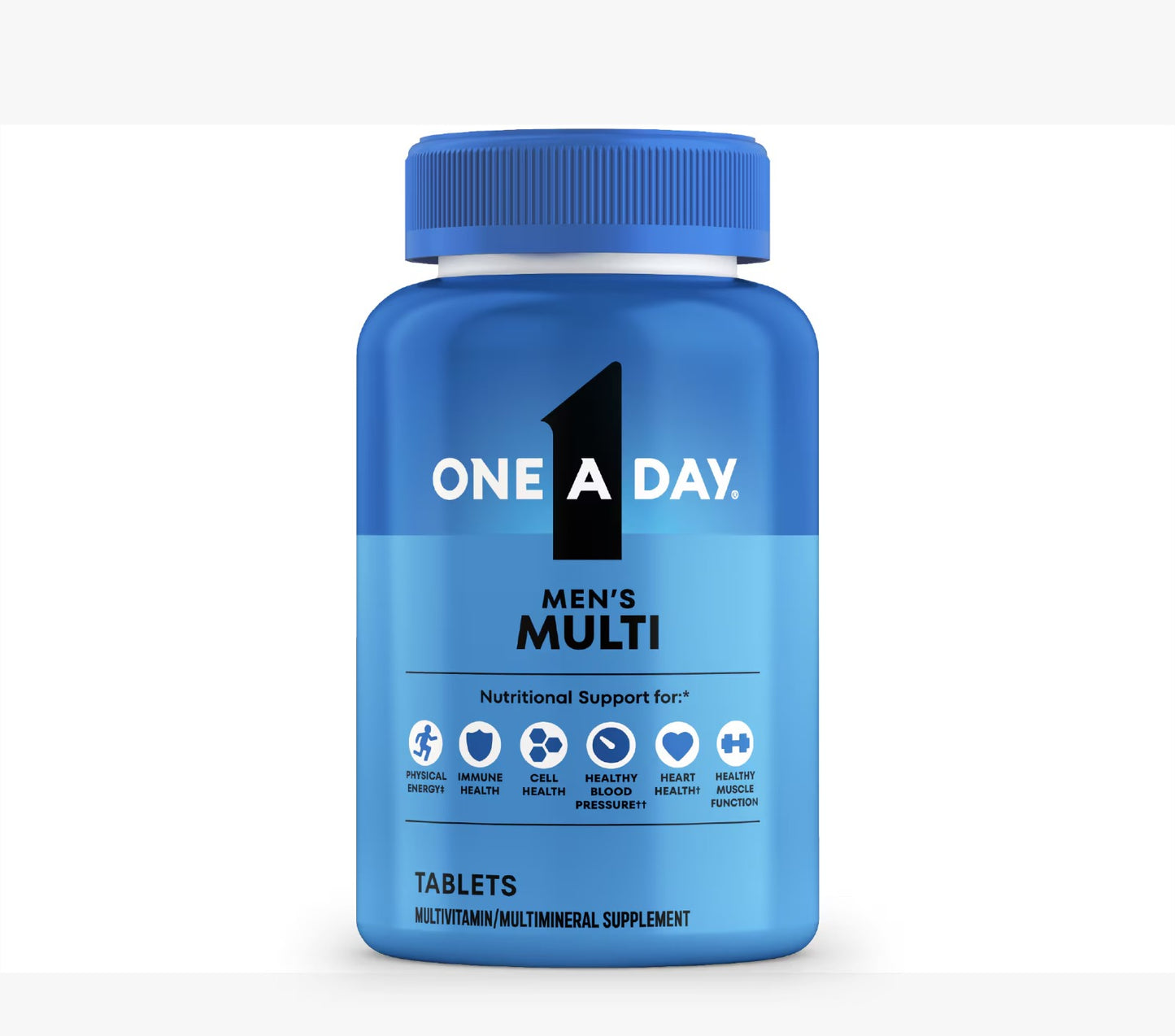 One A Day Men’s Multivitamin 100 Tablets | Daily Energy & Nutritional Support for Men