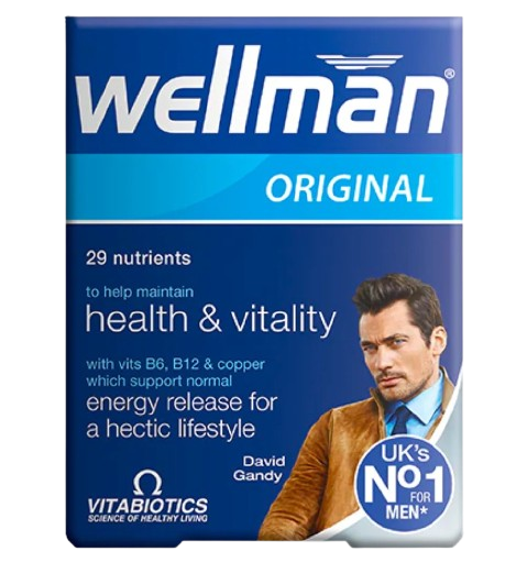 Wellman Multivitamins by Vitabiotics | Original, Plus, Max & 50+