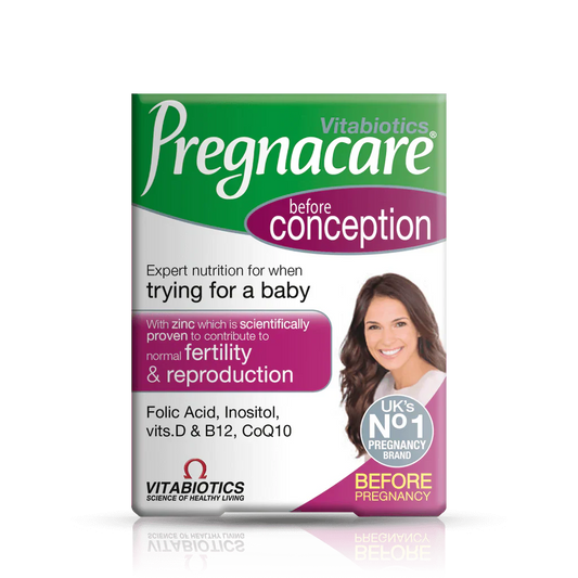 Pregnacare Conception by Vitabiotics – Fertility & Reproductive Health Support – 30 Tablets – UK Imported