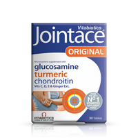 Vitabiotics Jointace Original – 30 Tablets – Joint & Cartilage Support – Glucosamine, Chondroitin, Vitamins & Minerals – Imported from UK