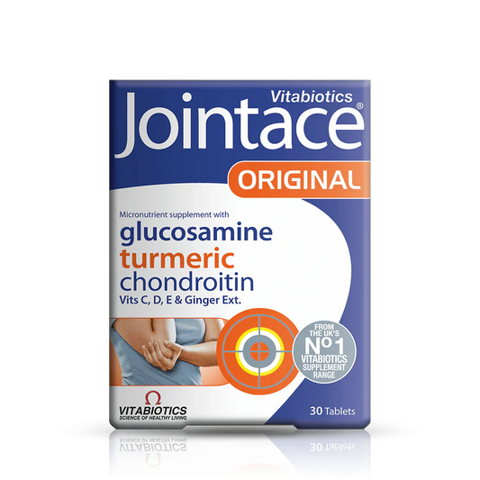 Vitabiotics Jointace Original – 30 Tablets – Joint & Cartilage Support – Glucosamine, Chondroitin, Vitamins & Minerals – Imported from UK