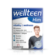 Vitabiotics Wellteen Him – Multivitamin & Minerals for Teenage Boys’ Growth & Energy (30 Tablets, UK Imported)