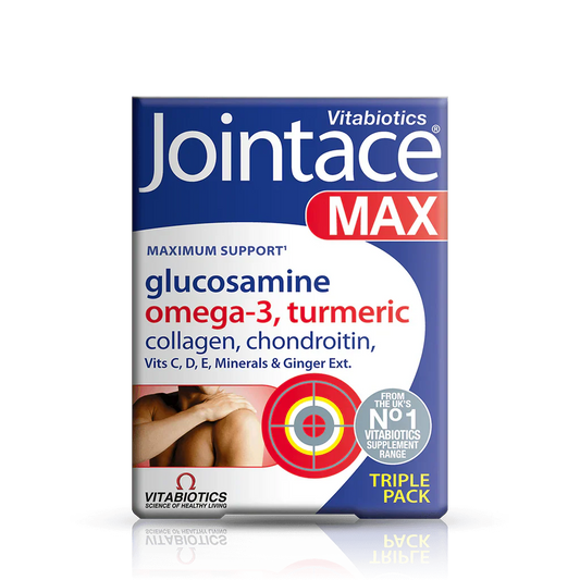 Vitabiotics Jointace Max – Complete Joint & Bone Health Formula – Omega-3, Glucosamine, Collagen & Chondroitin – 84 Tablets/Capsules