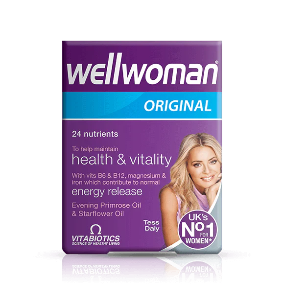 Vitabiotics Wellwoman Original – Daily Multivitamin for Women's Health, Energy & Immunity – UK Formula