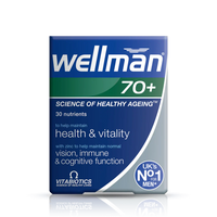 Wellman 70+ Daily Nutrition Tablets for Men | Vitabiotic