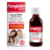 Feroglobin Liquid – Iron & Multivitamin Supplement – Energy, Blood & Immunity Support – 200ml