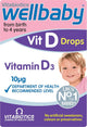 Wellbaby Vitamin D Drops 10µg (Vitamin D3) – From Birth to 4 Years