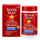 Seven Seas Simply Timeless Omega-3 Fish Oil Plus Cod Liver Oil Gelatine Free High Strength 120 Capsules