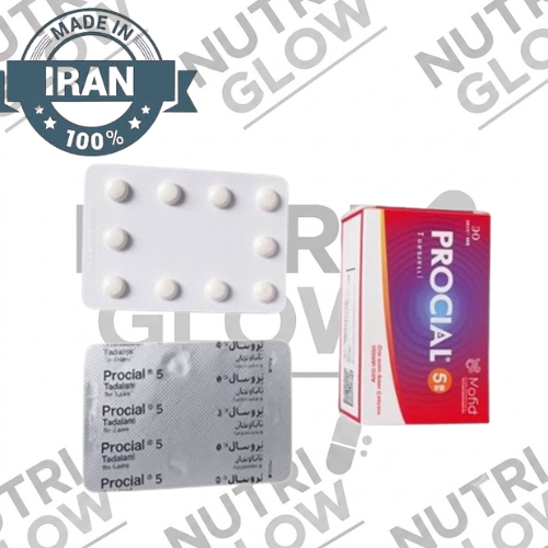 Procial 5mg 30 Tablets | Original Tadalafil | Iran Import