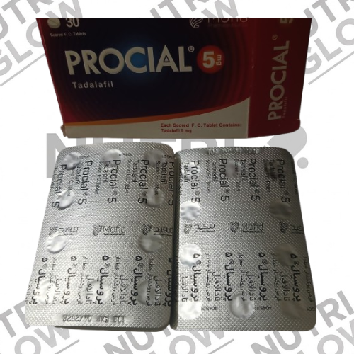 Procial 5mg 30 Tablets | Original Tadalafil | Iran Import