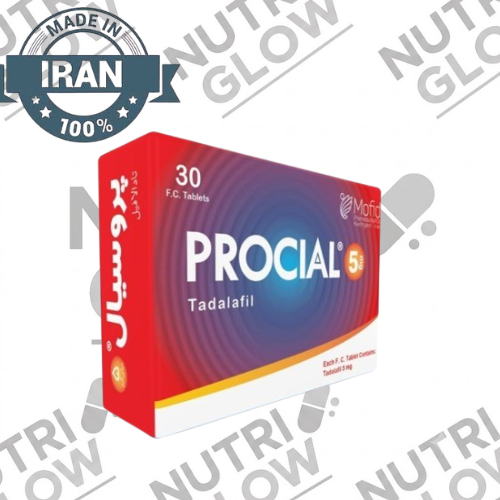 Procial 5mg 30 Tablets | Original Tadalafil | Iran Import