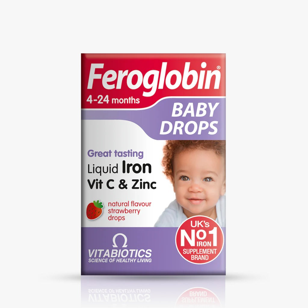 Feroglobin Baby Drops – Gentle Iron Supplement for Infants & Children