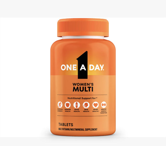 One A Day Women Multivitamin 100 counts| Daily Vitality, Immunity & Nutritional Balance