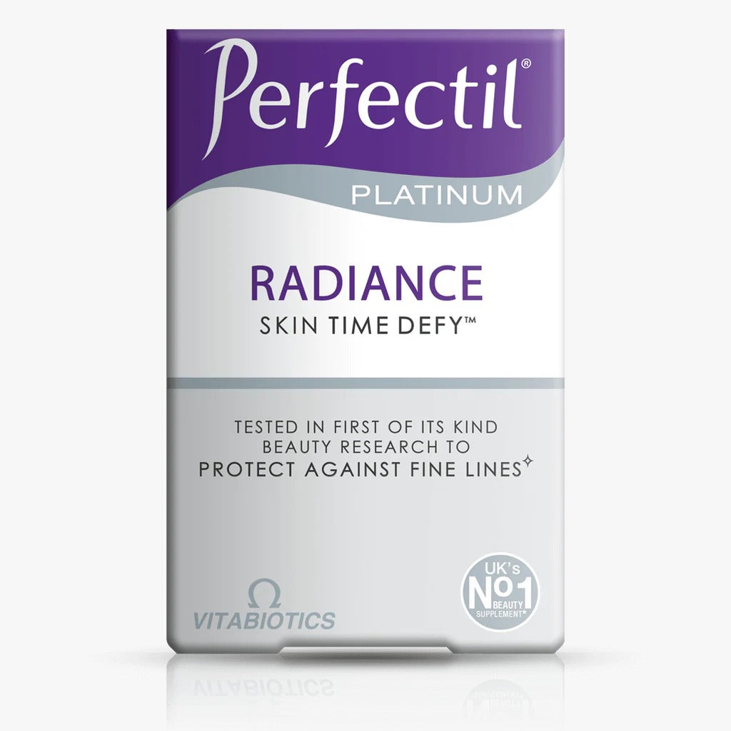 Vitabiotics Perfectil Platinum – 60 Tablets – Advanced Anti-Ageing, Skin Radiance & Collagen Support with Antioxidants – Imported from UK