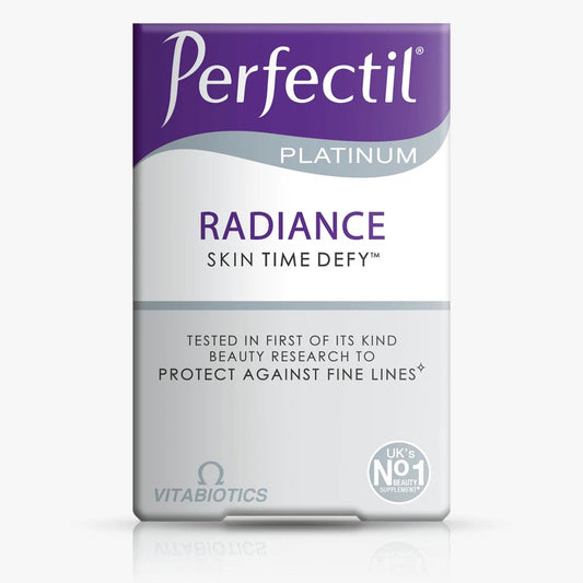 Vitabiotics Perfectil Platinum – 60 Tablets – Advanced Anti-Ageing, Skin Radiance & Collagen Support with Antioxidants – Imported from UK