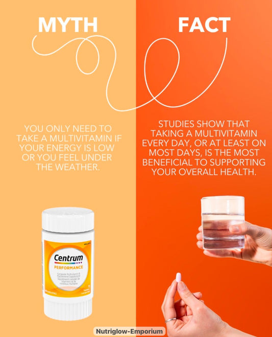 Centrum Performance Multivitamin with Ginseng – 75 Tablets – Energy, Immunity & Mental Focus Support – Imported from UK