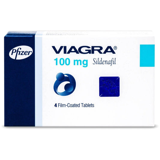 Viagra 100mg Tablets – Pack of 4 (Saudi Arabia)