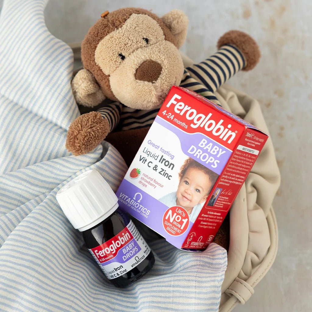 Feroglobin Baby Drops – Gentle Iron Supplement for Infants & Children