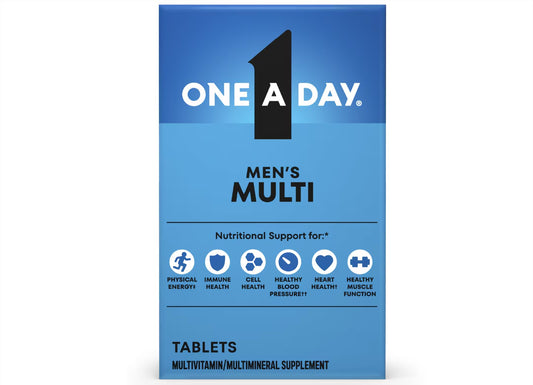 One A Day Men’s Multivitamin 100 Tablets | Daily Energy & Nutritional Support for Men