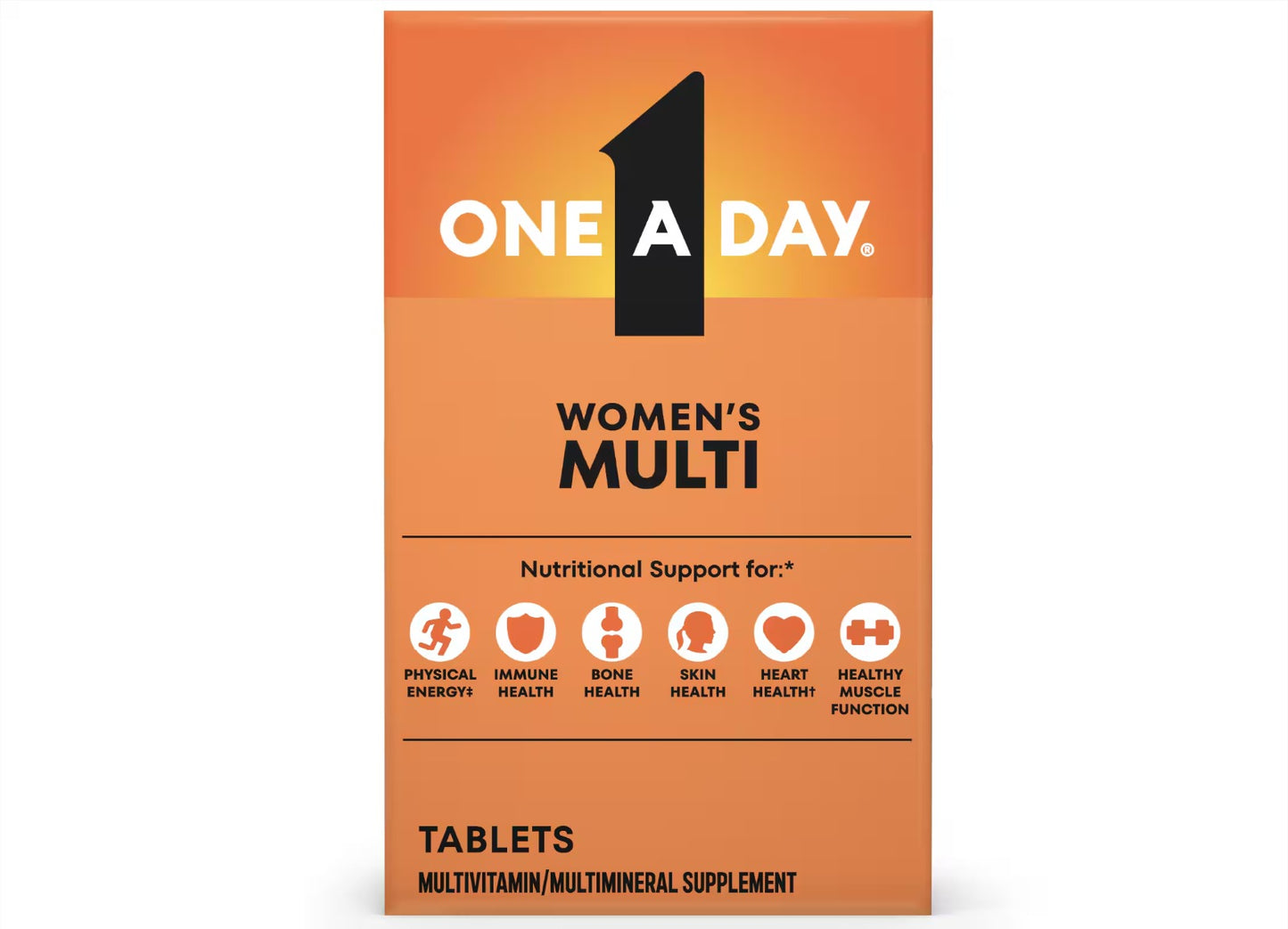 One A Day Women Multivitamin 100 counts| Daily Vitality, Immunity & Nutritional Balance