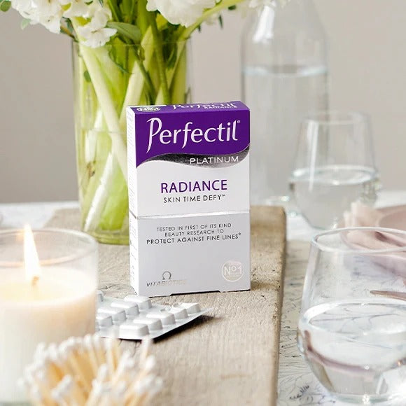 Vitabiotics Perfectil Platinum – 60 Tablets – Advanced Anti-Ageing, Skin Radiance & Collagen Support with Antioxidants – Imported from UK