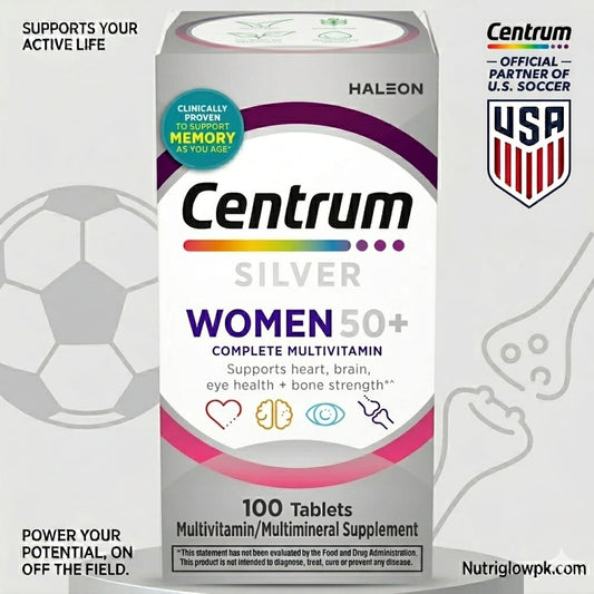 Centrum Silver Women 50+ Complete Multivitamin For Women | Daily Wellness Support Tablets