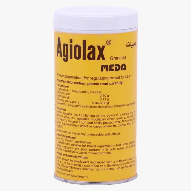 Agiolax 250g Granules | Original Constipation Relief Medicine | Ispaghula & Senna
