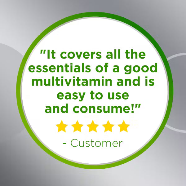 Centrum Adults Multivitamin Supplement – 125 Tablets – Daily Energy, Immunity & Overall Wellness Support