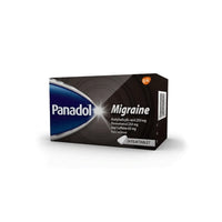 Panadol Migraine  Pack of 24 tablets for convenient use.