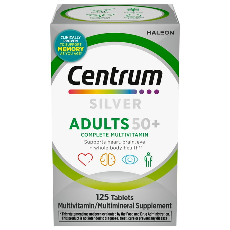 Centrum Adult Multivitamin 125 Tablets | Daily Nutrition Support for Men & Women Imported